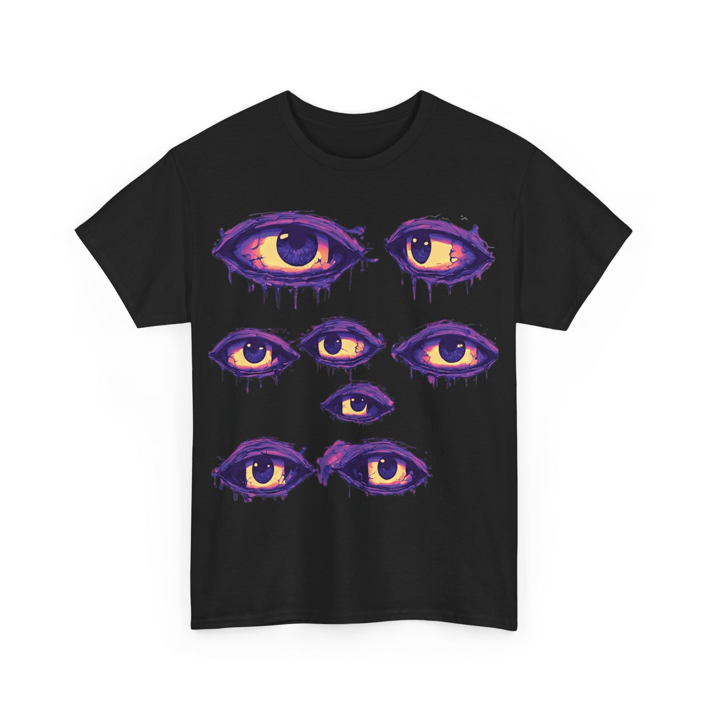 T-Shirt mit Aufdruck „Scary Eyez“